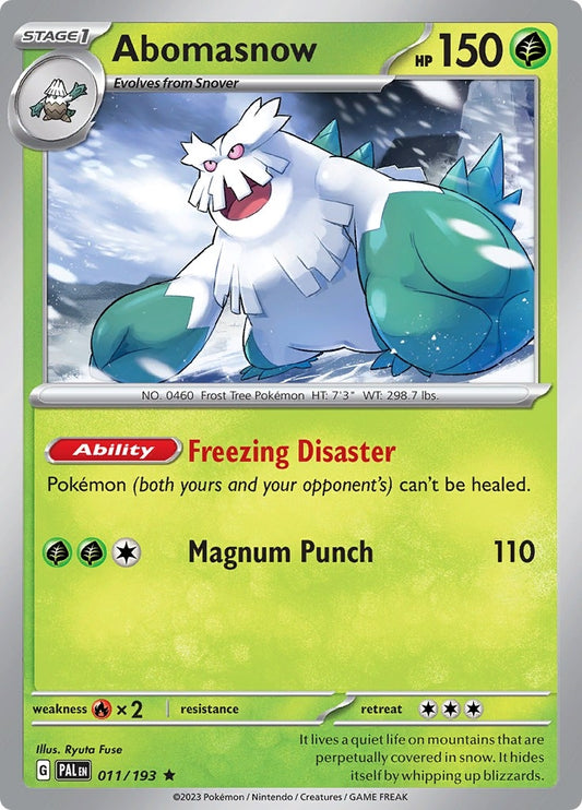 Abomasnow (011/193) (PAL)