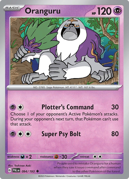 Oranguru (094/193) (PAL)