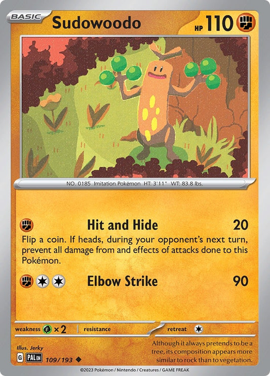 Sudowoodo (109/193) (PAL)