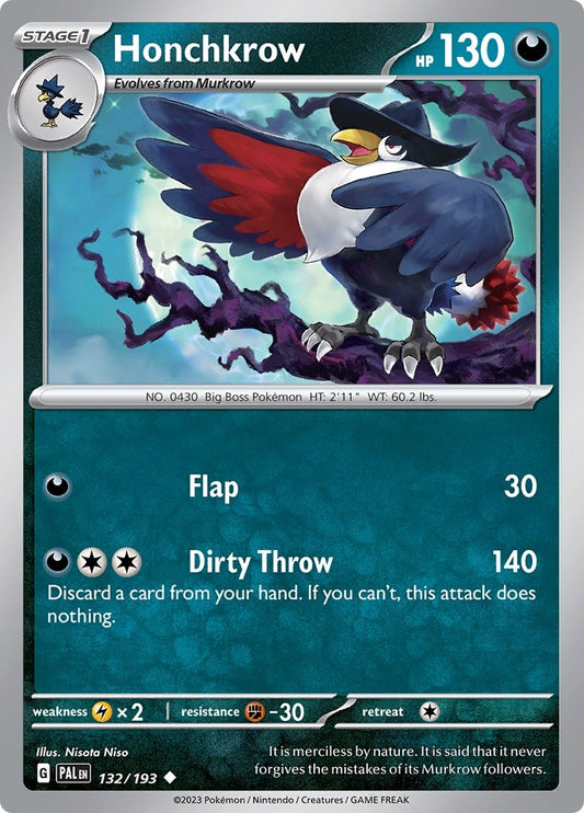 Honchkrow (132/193) (PAL)