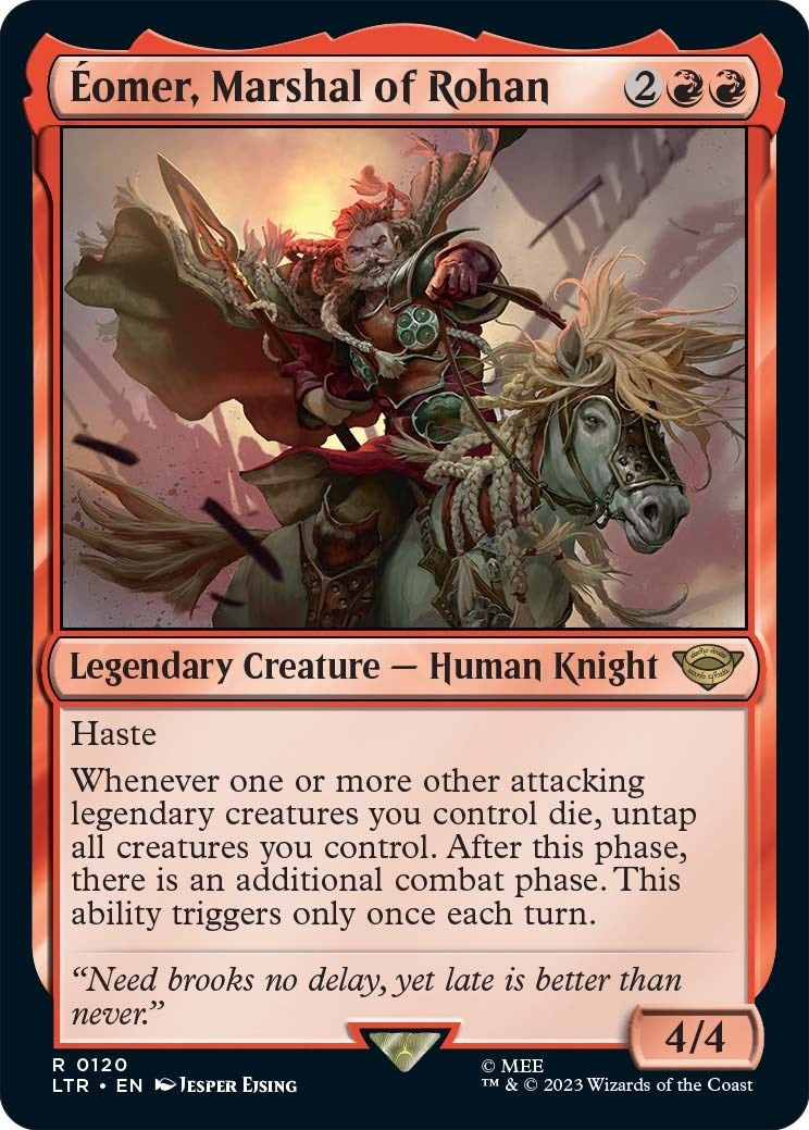 Eomer, Marshal of Rohan (120) (LTR)