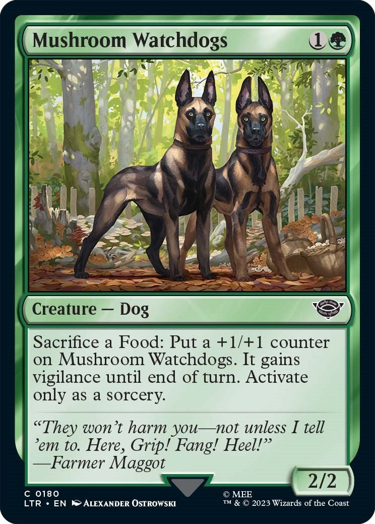 Mushroom Watchdogs (180) (LTR)