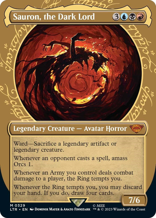 Sauron, the Dark Lord (Showcase) (329) (LTR)