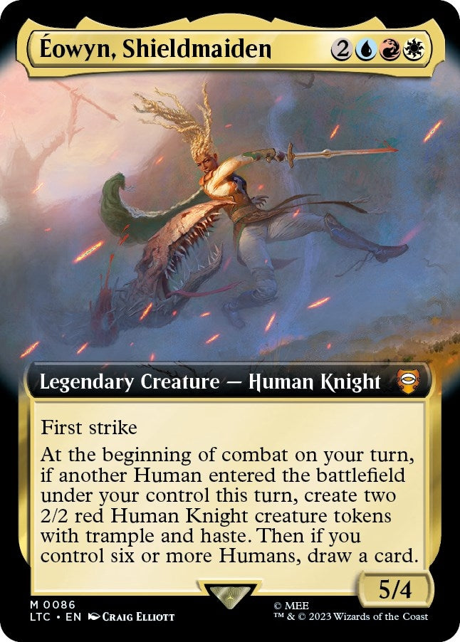 Eowyn, Shieldmaiden (Extended Art) (86) (LTC)