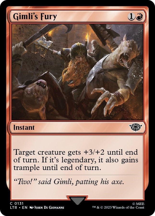 Gimli's Fury (131) (LTR)