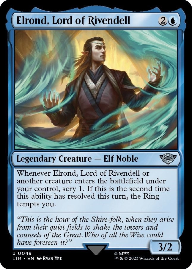 Elrond, Lord of Rivendell (49) (LTR)