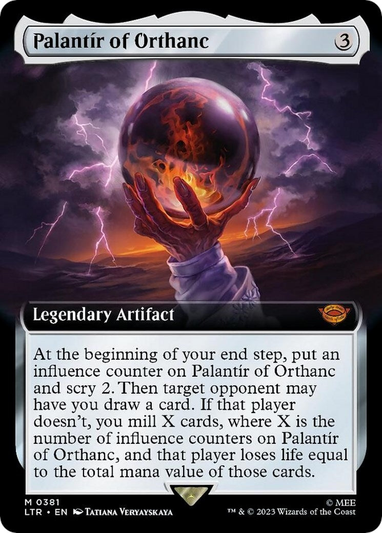 Palantir of Orthanc (Extended Art) (381) (LTR)