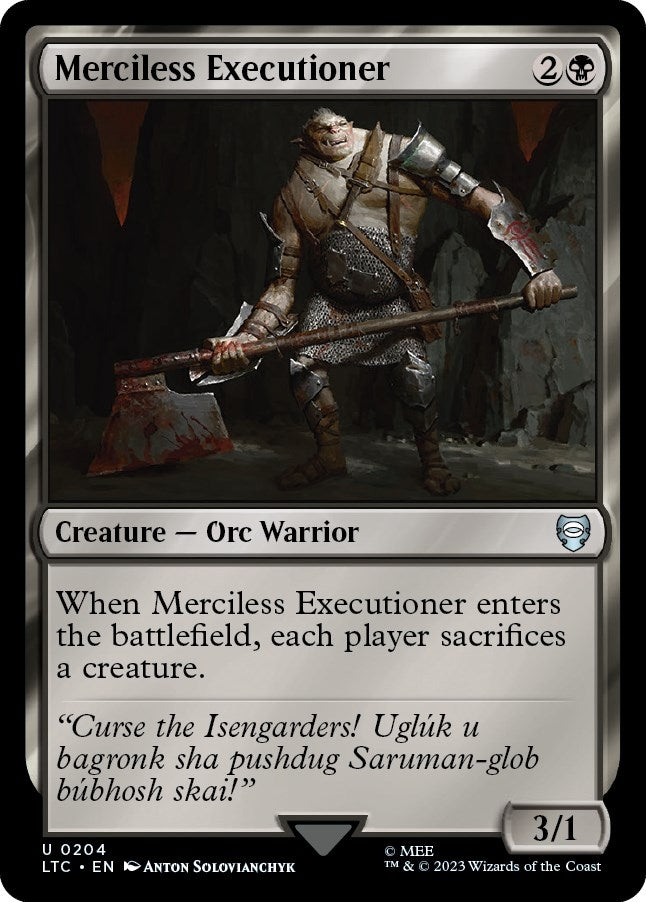 Merciless Executioner (204) (LTC)