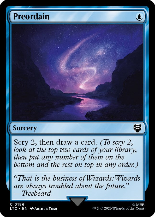Preordain (196) (LTC)