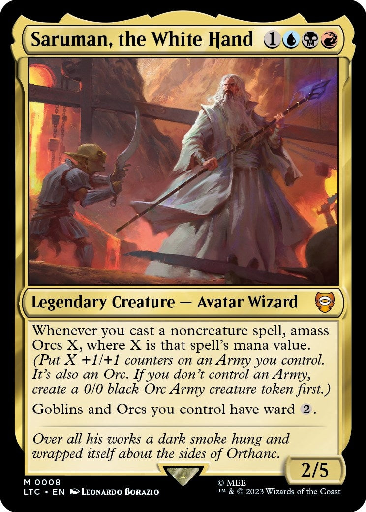 Saruman, the White Hand (8) (LTC)