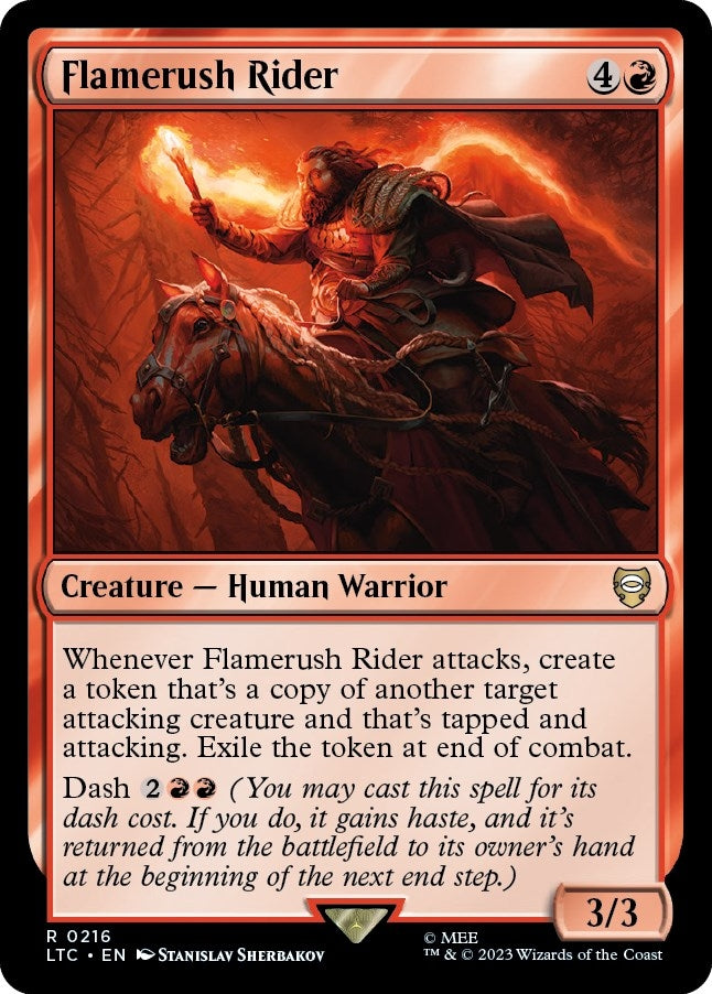 Flamerush Rider (216) (LTC)