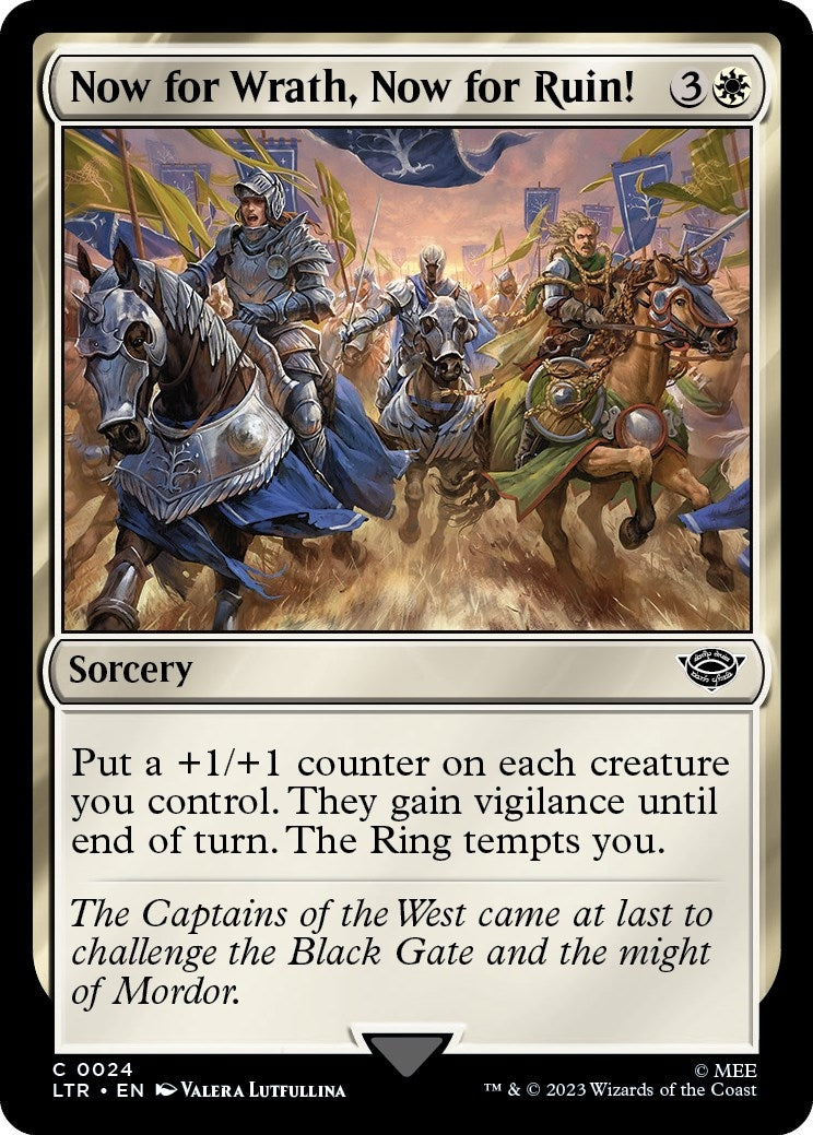 Now for Wrath, Now for Ruin! (24) (LTR)
