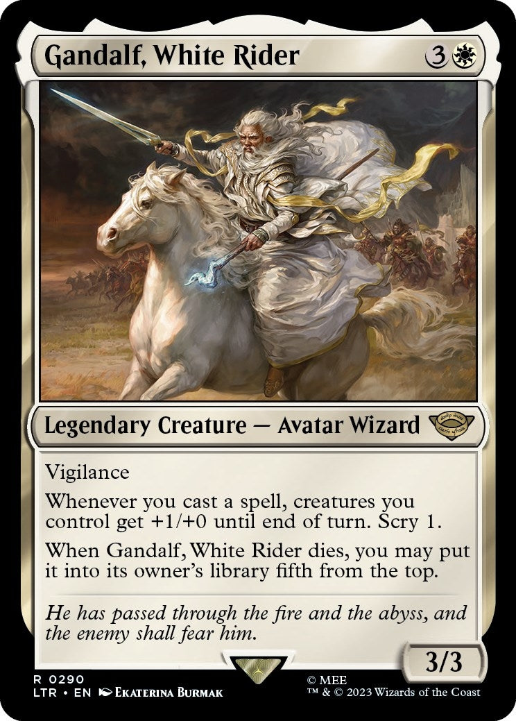 Gandalf, White Rider (290) (LTR)