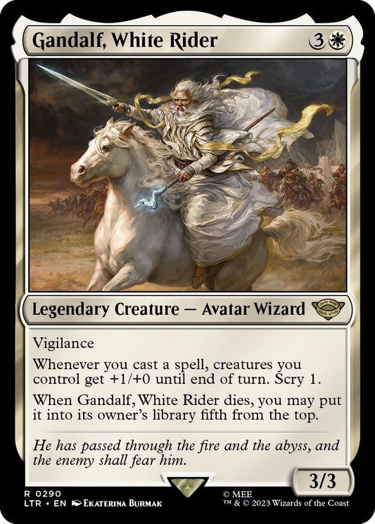 Gandalf, White Rider (290) (LTR)