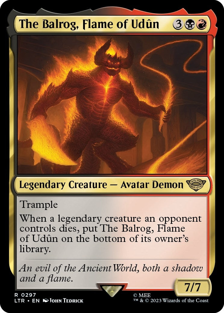 The Balrog, Flame of Udun (297) (LTR)