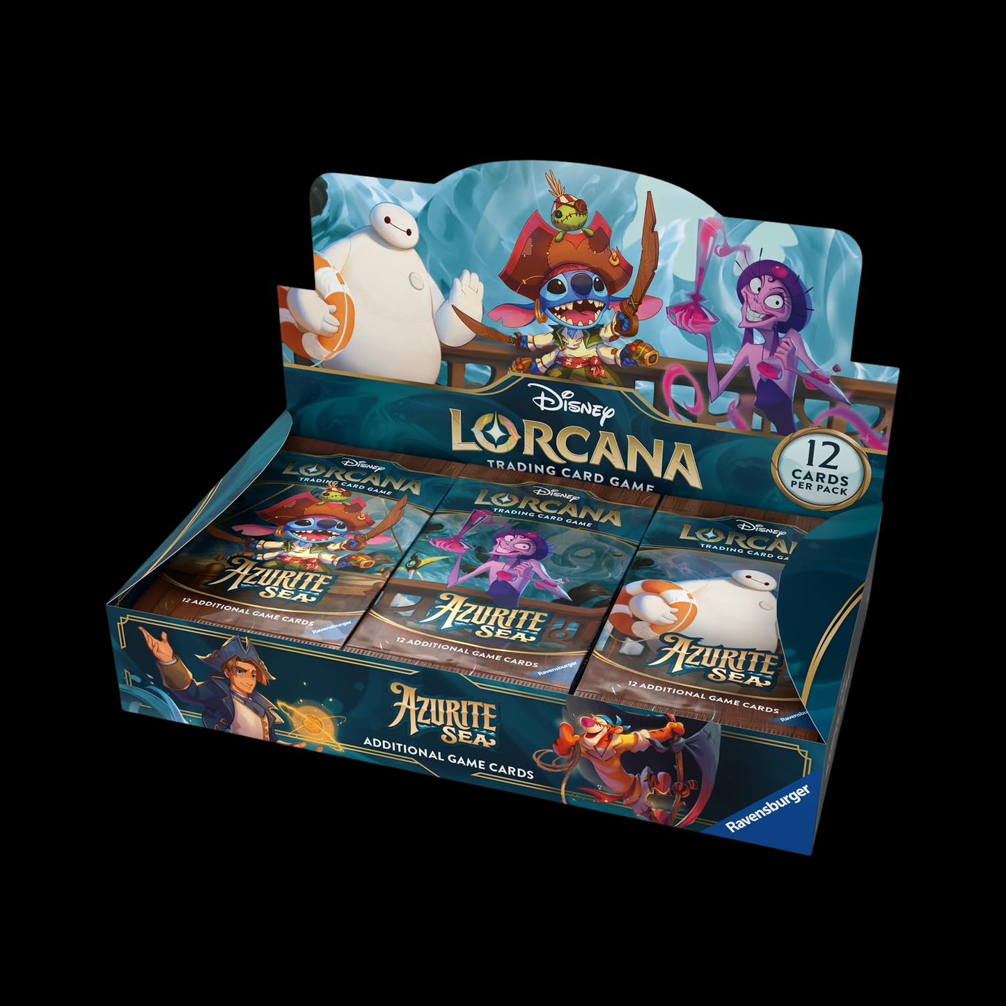Disney Lorcana Azurite Sea Booster Box