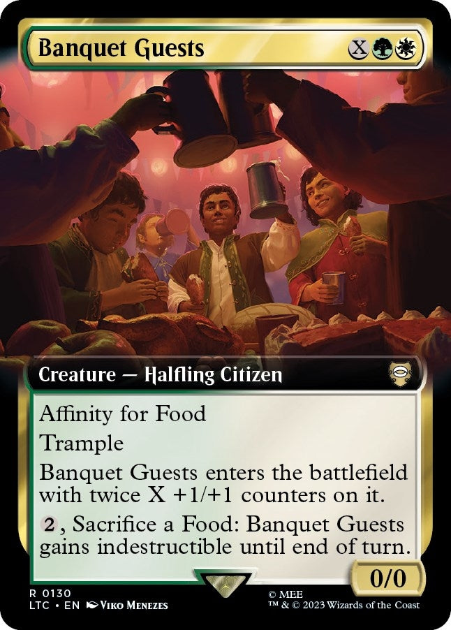 Banquet Guests (Extended Art) (130) (LTC)