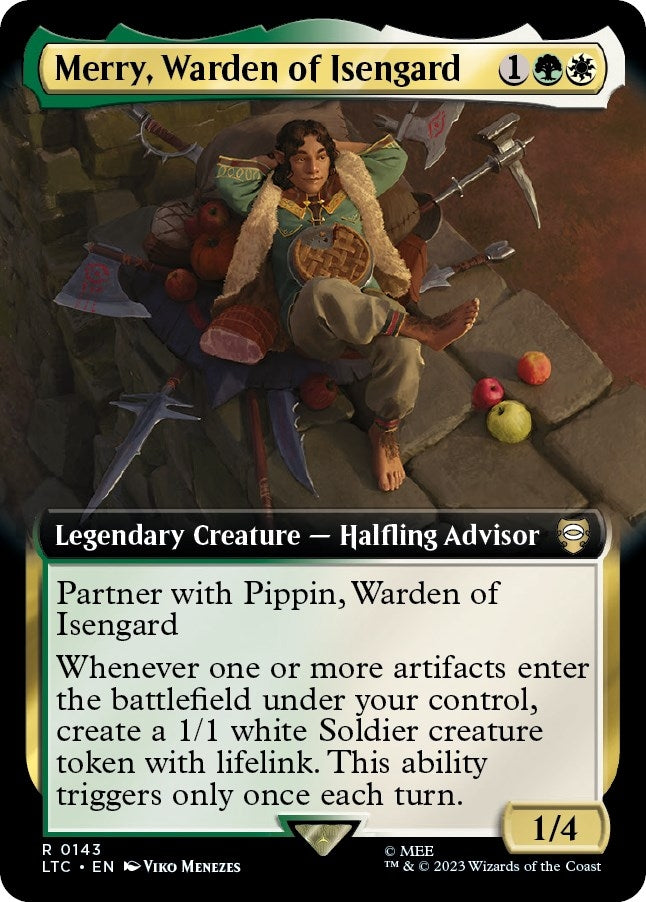 Merry, Warden of Isengard (Extended Art) (143) (LTC)