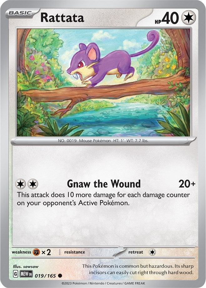Rattata (019/165) (MEW)