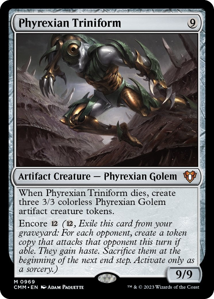 Phyrexian Triniform (969) (CMM)