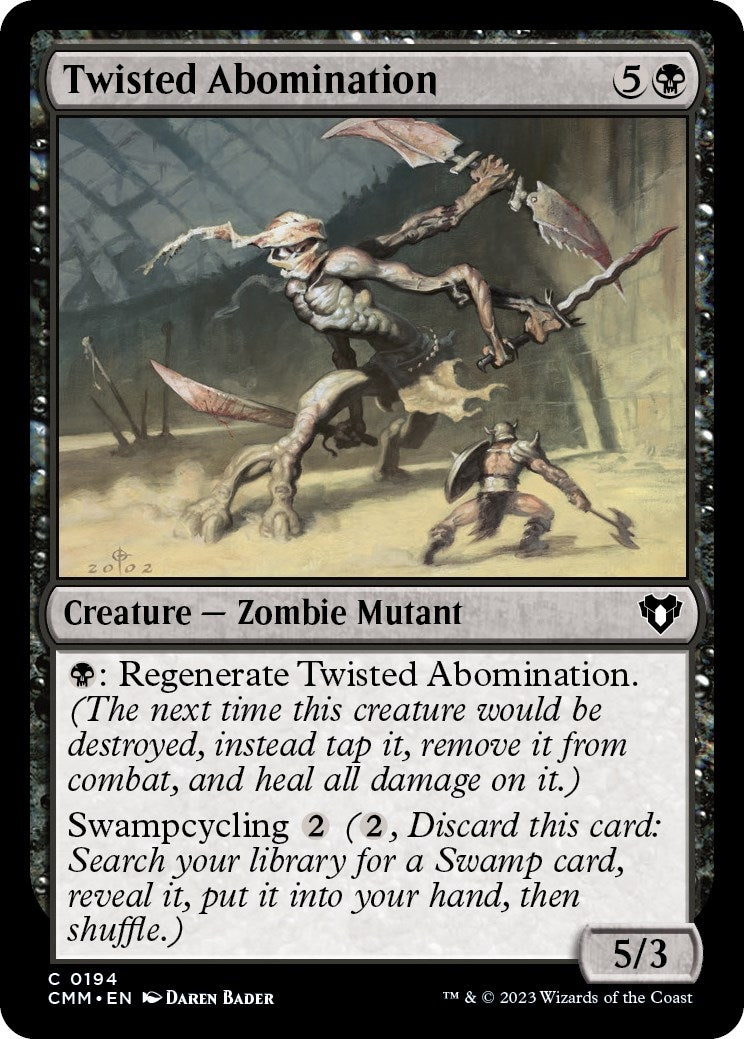 Twisted Abomination (194) (CMM)