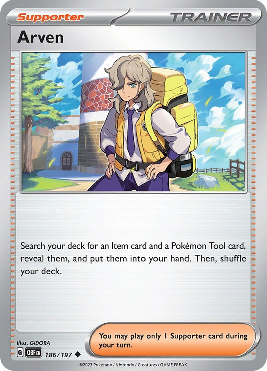 Arven (186/197) (SV03: Obsidian Flames) (OBF)
