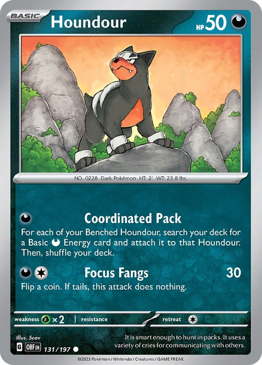 Houndour (131/197) (OBF)
