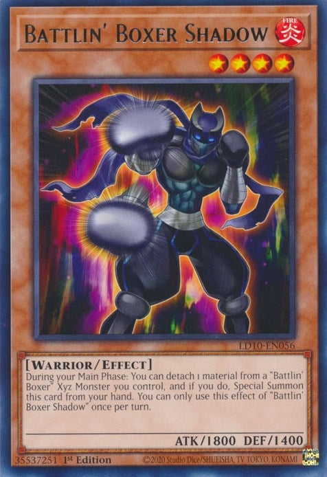 Battlin' Boxer Shadow (LD10-EN056) (LD10)