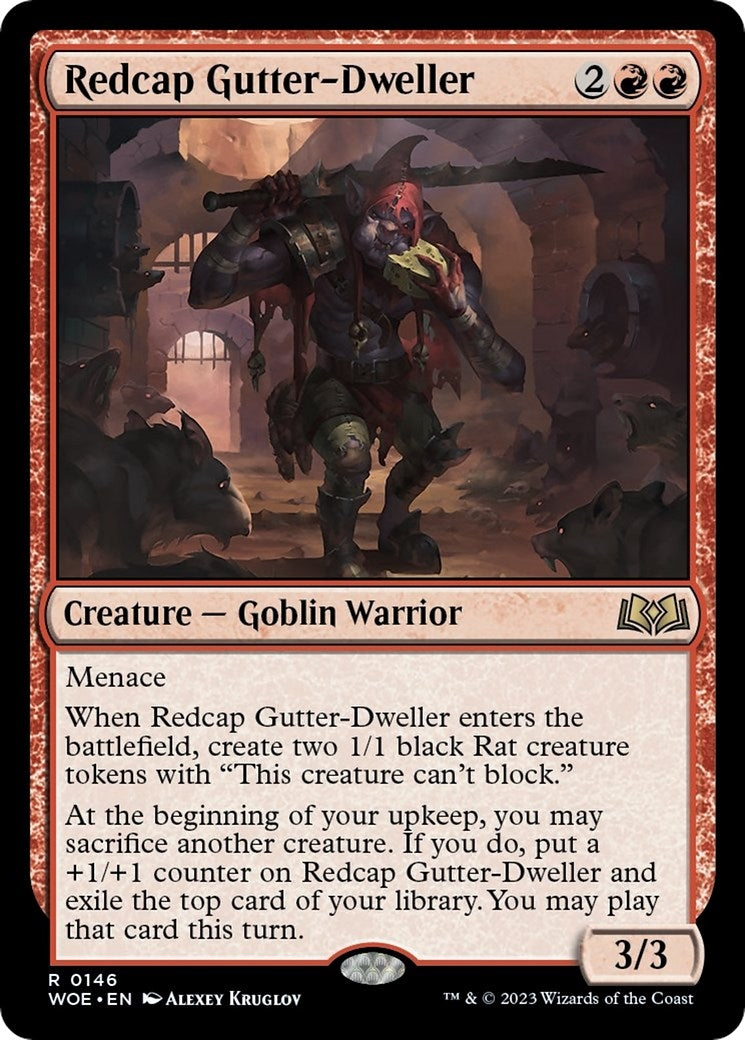 Redcap Gutter-Dweller (146) (WOE)