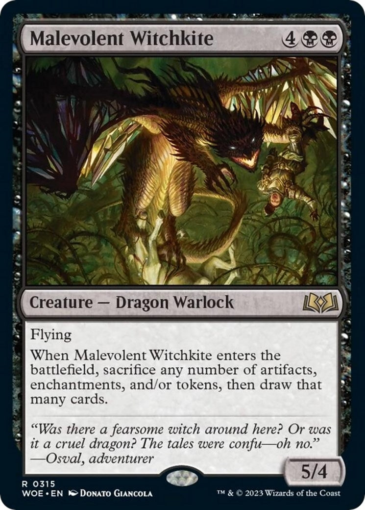 Malevolent Witchkite (315) (WOE)