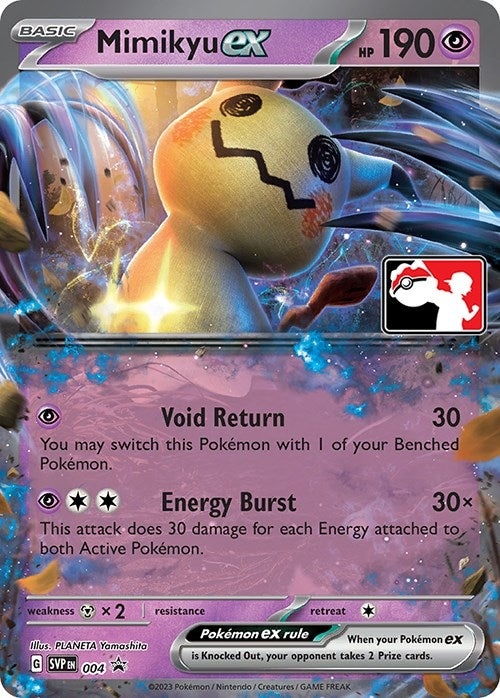 Mimikyu ex (004) (Prize Pack Series Cards)