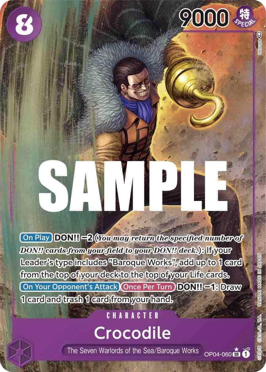 Crocodile (060) (Alternate Art) (OP04-060) (OP04)