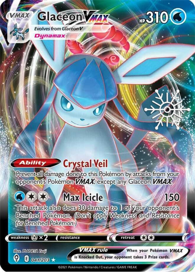 Glaceon VMAX - 041/203 (Holiday Calendar) (041/203) (MCAP)