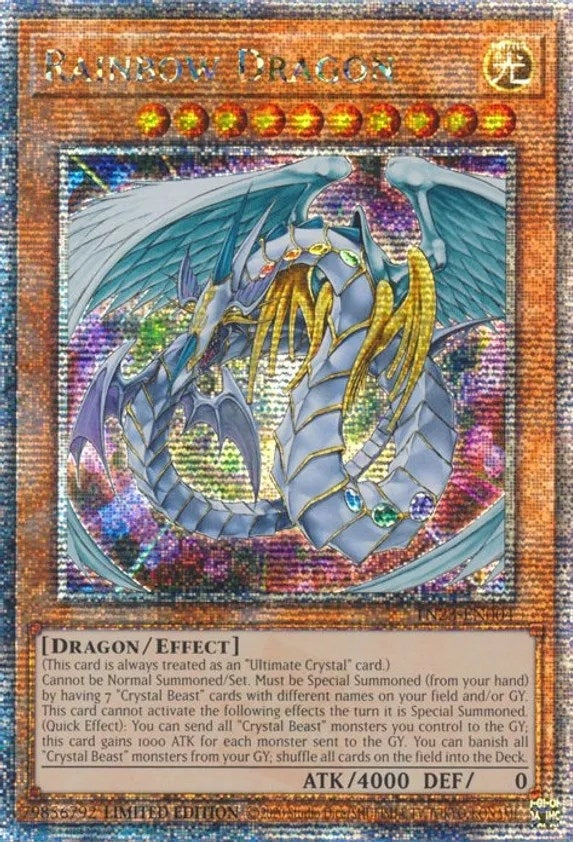 Rainbow Dragon (Quarter Century Secret Rare) (TN23-EN004) (TN23)