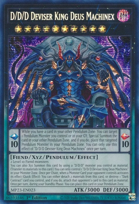D/D/D Deviser King Deus Machinex (MP23-EN023) (MP23)