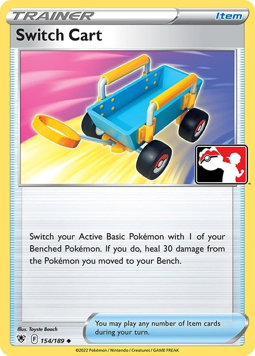 Switch Cart (154/189) (Prize Pack Series Cards)