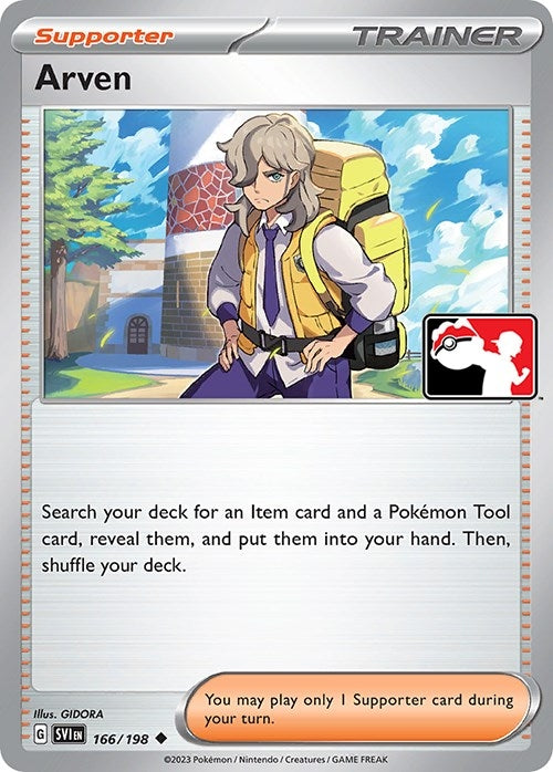 Arven (166/198) (Prize Pack Series Cards)