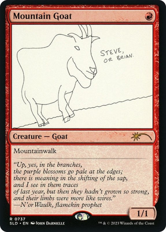Mountain Goat (737) (SLD)