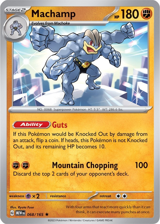 Machamp (068/165) (MEW)