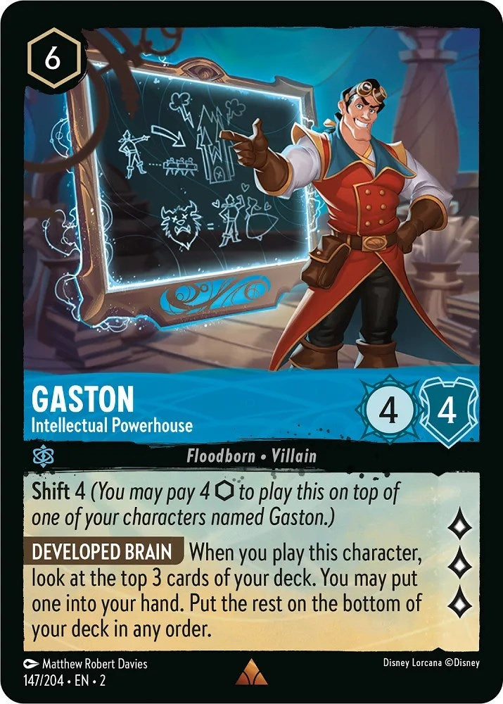 Gaston - Intellectual Powerhouse (147/204) (2)
