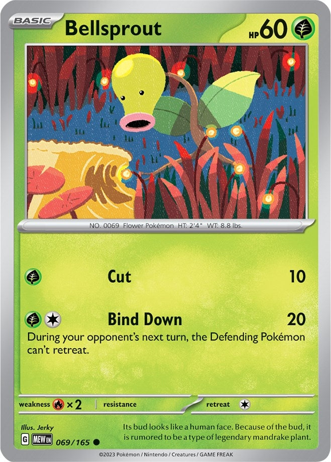Bellsprout (069/165) (MEW)