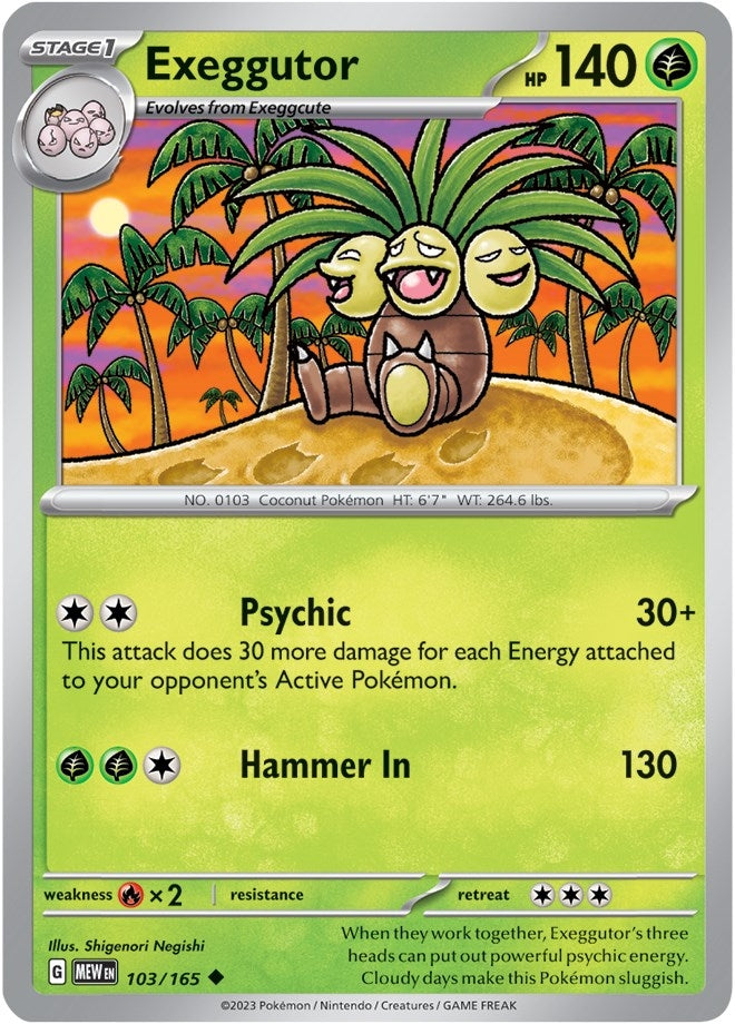 Exeggutor (103/165) (MEW)