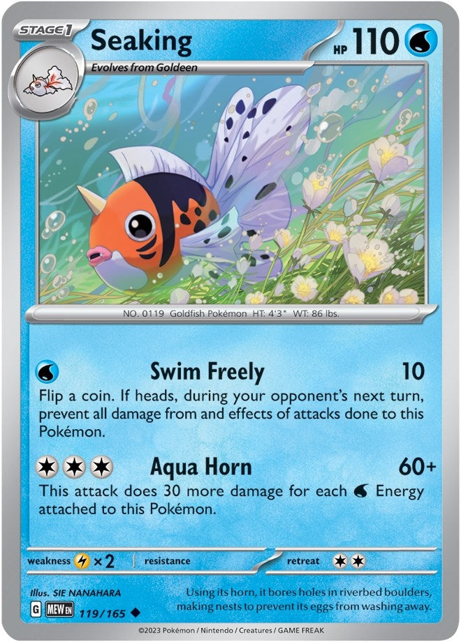 Seaking (119/165) (MEW)
