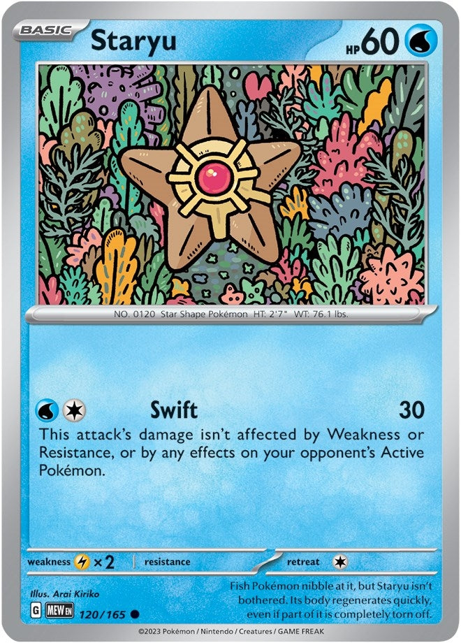 Staryu (120/165) (MEW)