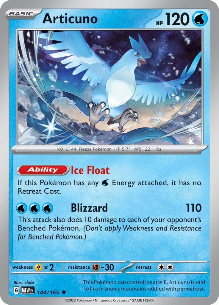 Articuno (144/165) (MEW)