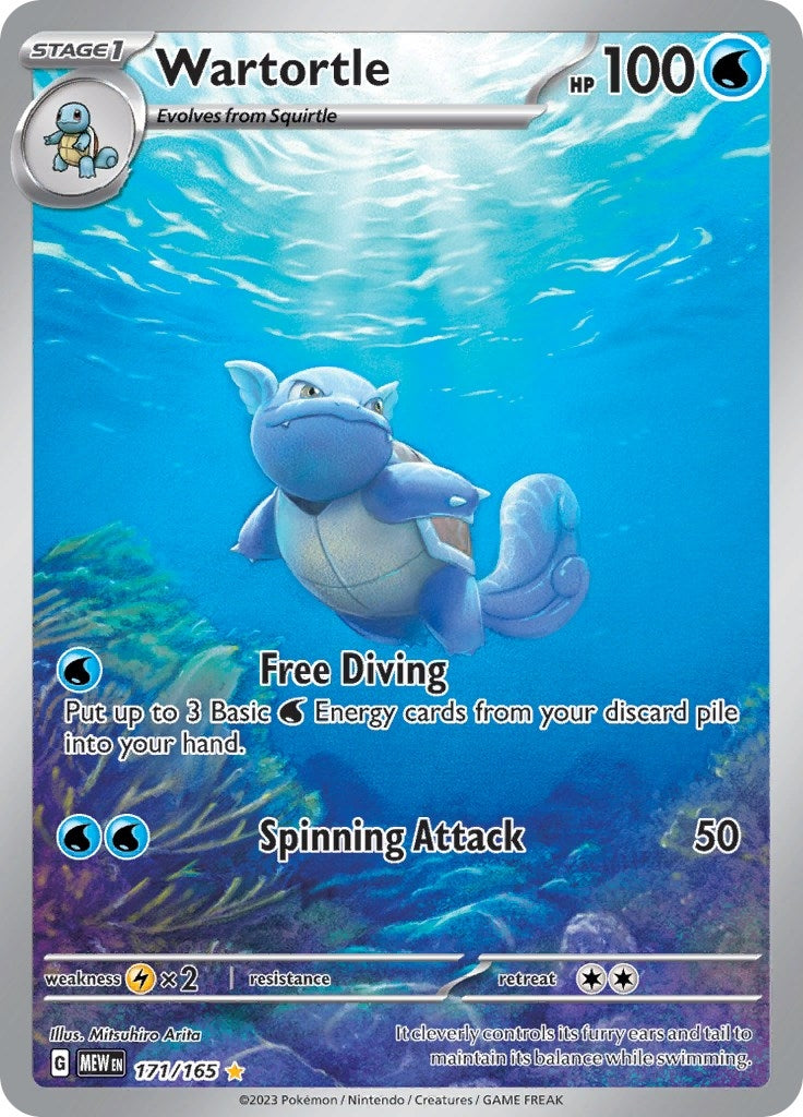 Wartortle (171/165) (MEW)