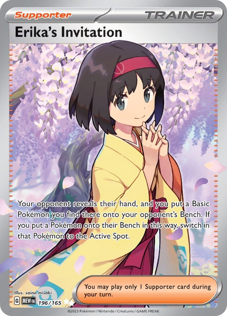 Erika's Invitation (196/165) (MEW)