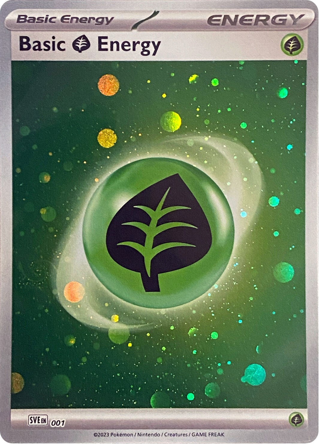 Basic Grass Energy (Cosmos Holo) (001) (SVE)