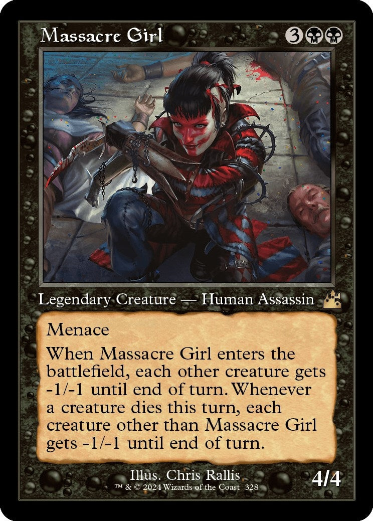 Massacre Girl (Retro Frame) (328) (RVR)