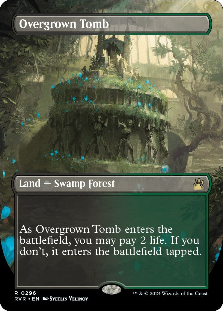 Overgrown Tomb (Borderless) (296) (RVR)